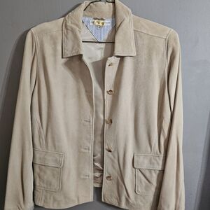 Tommy Hilfiger Ladies Suede Leather Jacket